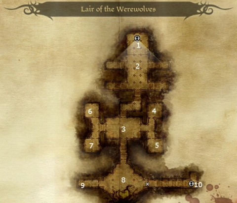 Brecilian Ruins - Werewolf Lair