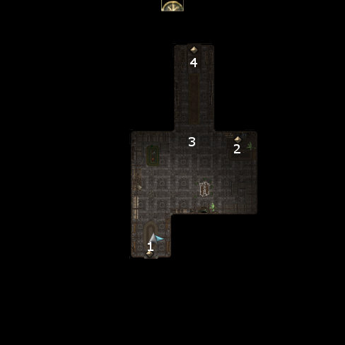 Weeping Willow Inn 1st Floor map