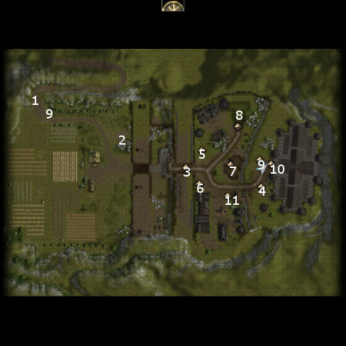 Crossroad Keep map