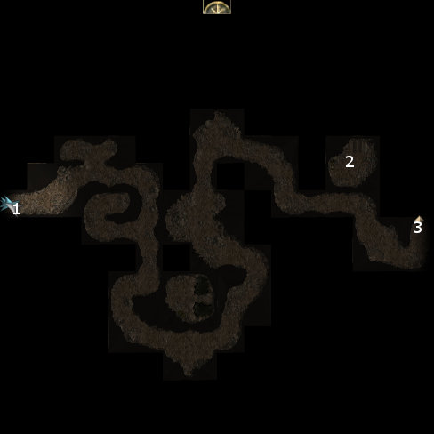 Crossroad Keep Tunnel map