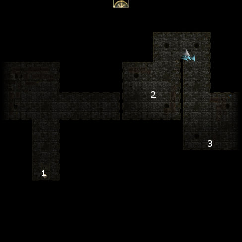 Aldanons Manse Basement Map