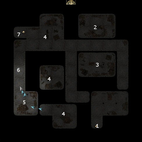 Riverguard Keep Level 1 Map