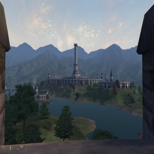 Oblivion Imperial City  from Glevar Castle