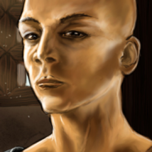 Togashi Monk (from Legend of the Five Rings) -- as BG2 portrait