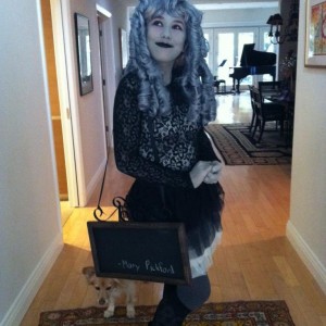 My daughter as Mary Pickford this Halloween