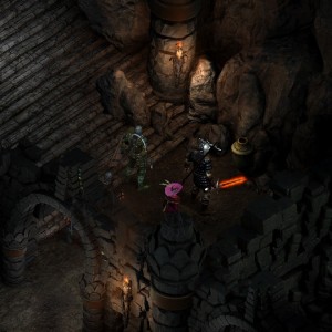 Screenshot from the "Od Nua" dungeon in Pillars of Eternity