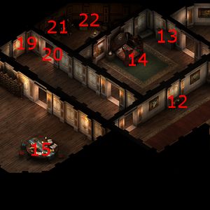 Reymont Manor Upper Floor Map