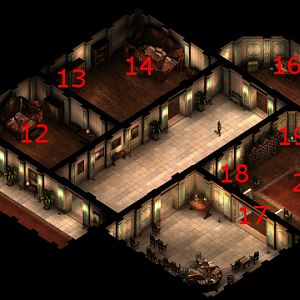 House Doemenel, Upper Floor Map