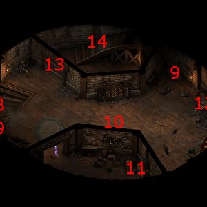 Lighthouse Ruin, Second Floor Map