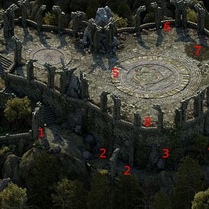 Temple of Hylea Map