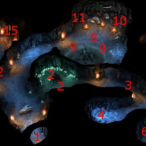 Flames-That-Whisper Upper Caves Map
