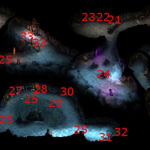 Flames-That-Whisper Lower Caves Map