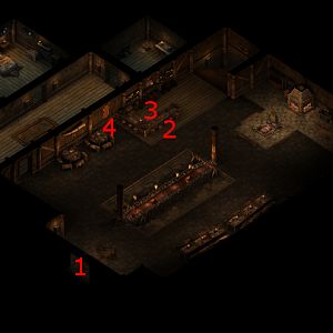Gref's Rest, Main Floor Part 2 Map