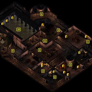 Baldur's Gate 2 EE: De'Arnise Keep, Upper Level