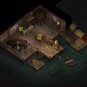 Baldur's Gate 2 EE: Tanner's House, Dock