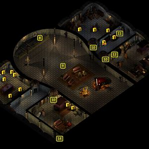 Baldur's Gate 2 EE: Saerk Farrahd's Estate, Upper Floor