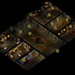 Baldur's Gate 2 EE: Saerk Farrahd's Estate, Main Floor