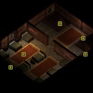 Baldur's Gate 2 EE: Delosar's Inn, Main Floor