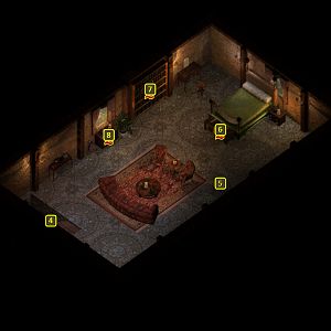 Baldur's Gate 2 EE: Gaelan Bayle's Home, Upper Floor