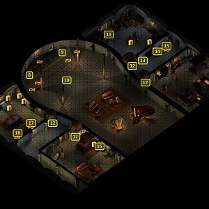 Baldur's Gate 2 EE: Guarded Compound, Upper Floor