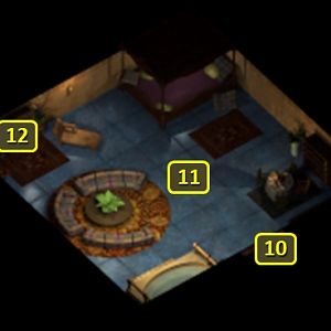 Baldur's Gate 2 EE: Lady Galvena's Festhall, Galvena's Room