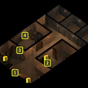 Baldur's Gate EE: Seven Suns Coster, Basement